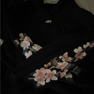 offwhite sakura hoodie